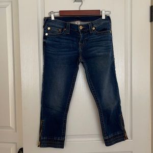 True Religion Cropped Jeans